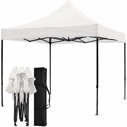 3X3M Folding Gazebo Outdoor Marquee Pop Up White