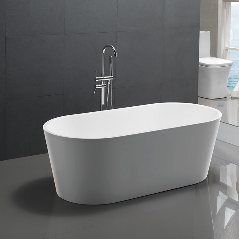 Bathroom Free Standing Bath Tub 1720x820x600 Thin Edge Freestanding (Allure-1720)