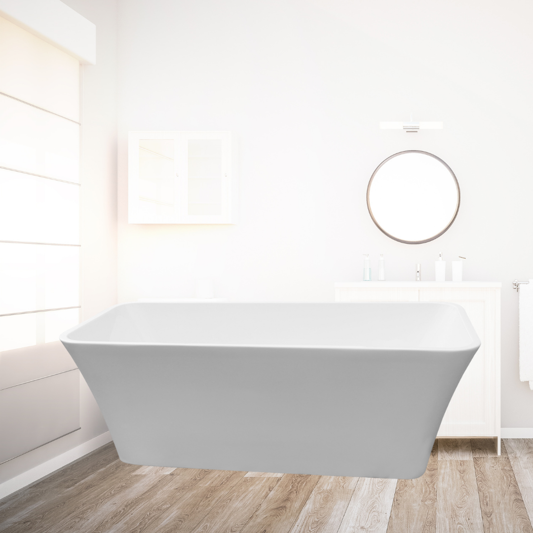 Bathroom Acrylic Free Standing Bath Tub 1700 x 750 x 600mm Freestanding (8003)