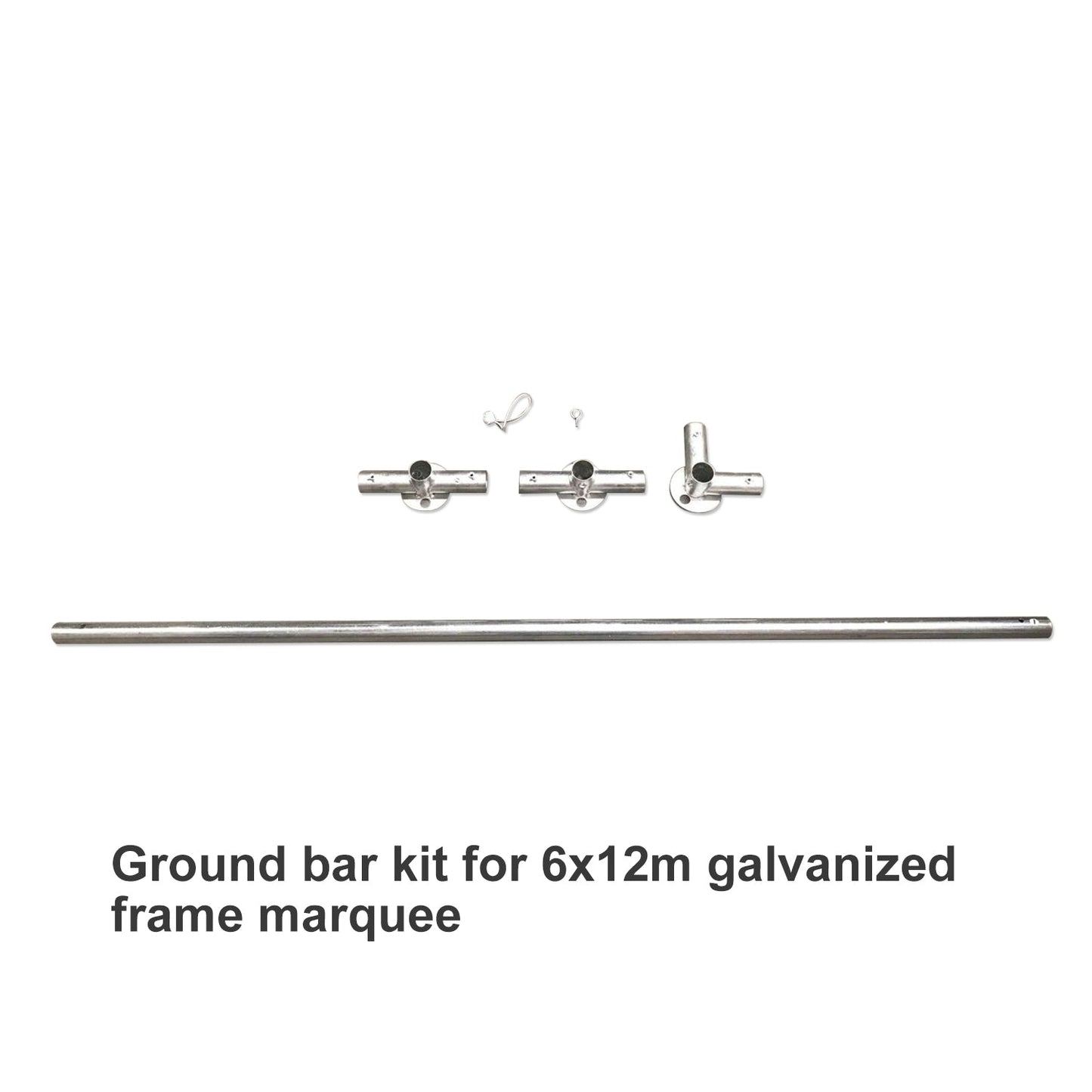 Ground Bar Kit For 6 X 12m Galvanized Frame Marquee