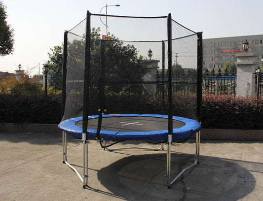 6ft Trampoline & Enclosure Set with Safety Net pad Ladder