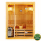Greenland 3 Person Finnish Indoor Traditional Steam Sauna 4500W