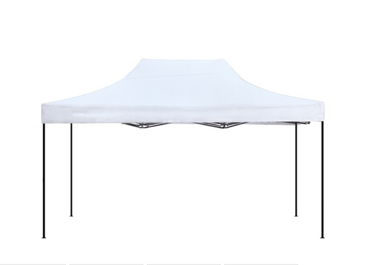 3X4.5M Folding Gazebo Outdoor Marquee Pop Up White