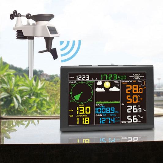 Solar WiFi Wireless Weather Station with Display 0835 Free Shipping